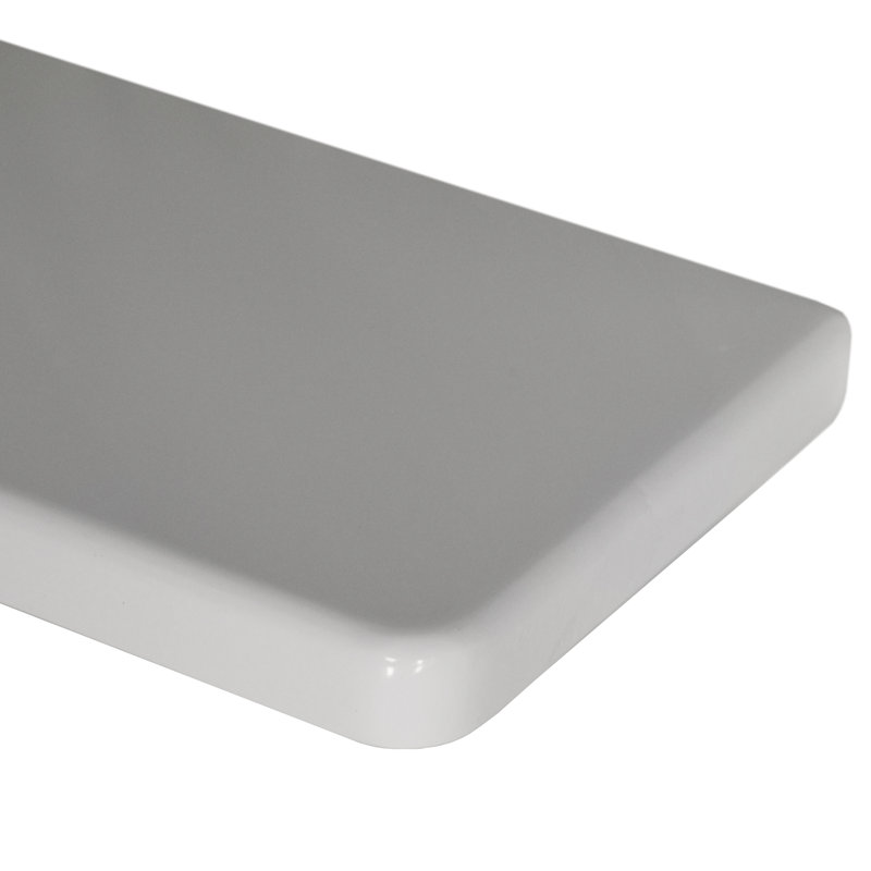 Floating Shelf with Adjustable Shelves, 2cm H x 120cm W x 15cm D