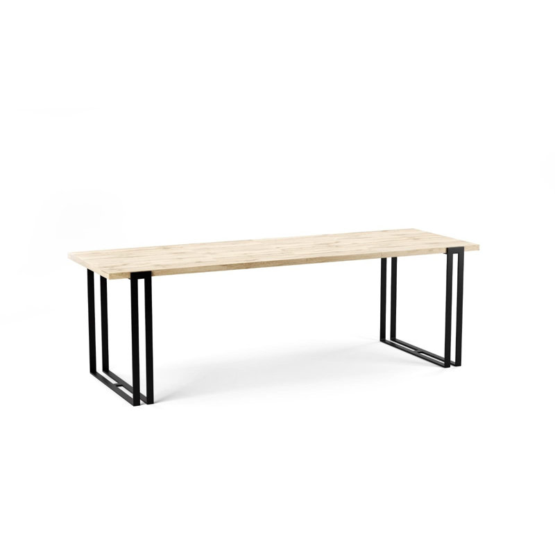 Allyx Rectangular 260Cm L Dining Table, H76 x 80cm W x 120cm L
