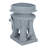 Bungalo Elephant Rattan Storage Accent Table-21815085