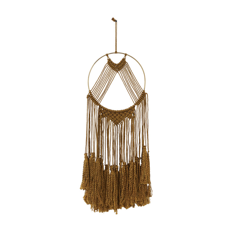 Hand Woven Blended Fabric Wall Hanging