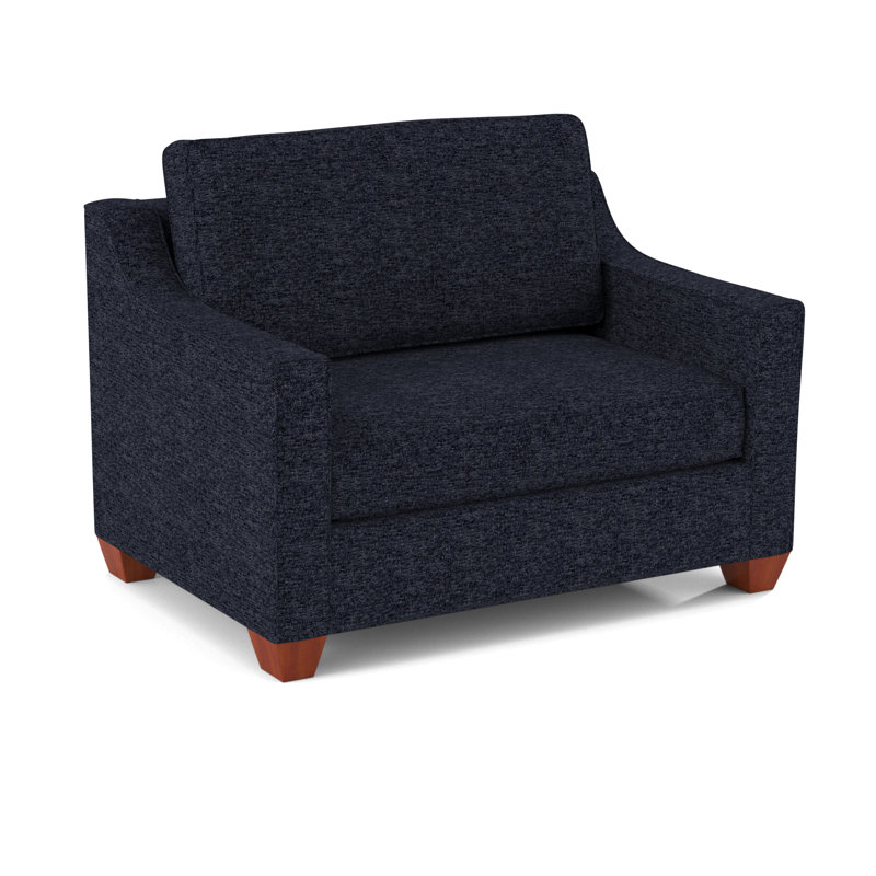 Clark Convertible Chair, BM Cherry, Cardigan Coal