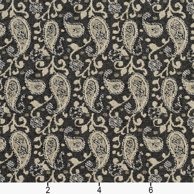 Tissu cachemire, Gris