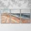 Salvo Beach II - 3 pièces, reproduction sur toile-1943234944-1943234951