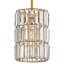 Luminaire suspendu cylindrique à 1 lumière Kristina-1339222359