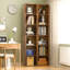 Bibliothèque étroite Imron, bibliothèque d'angle pour chambre à coucher, salon, bureau-1317905677-1295818088