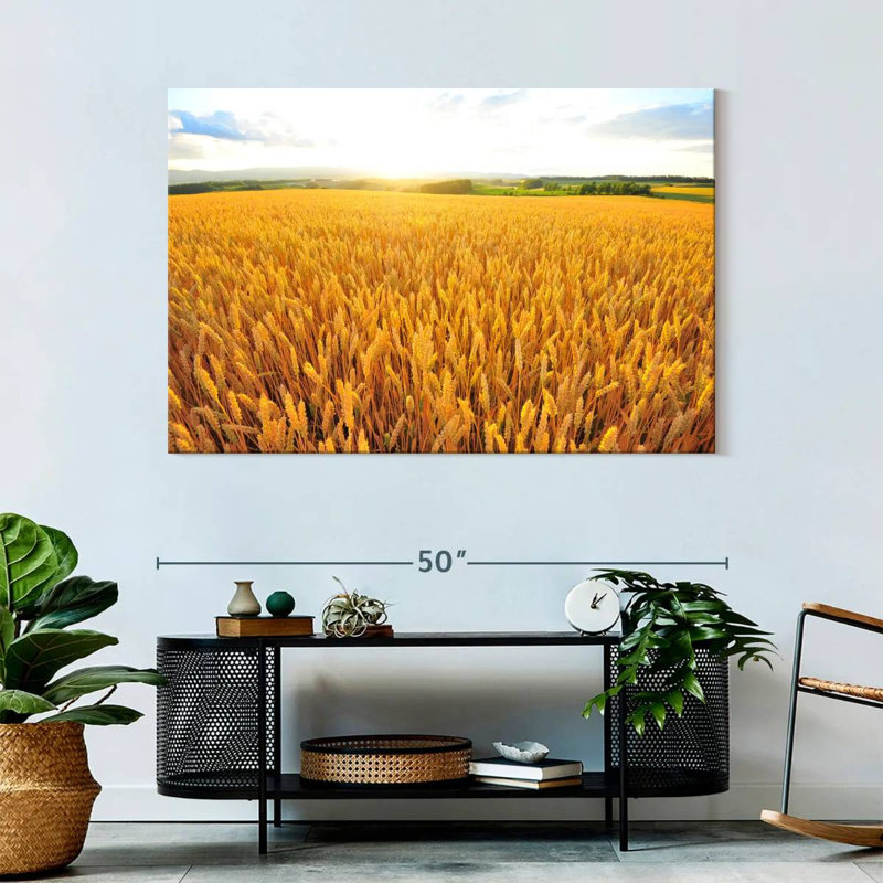Alvord Hokkaido Wheat Fields, 32" H x 48" W