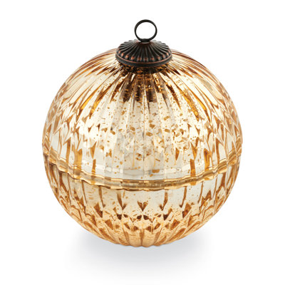 Winter White Glass Ornament Winter White