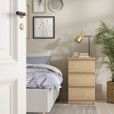 Parley 40.4cm W Manufactured Wood Bedside Table