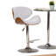 Tabouret de bar moderne pivotant rembourré Marana-1168484444