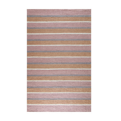 Hand Loomed Striped Indoor Rug