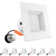 4" Selectable CCT New Construction LED Retrofit Recessed Can Light