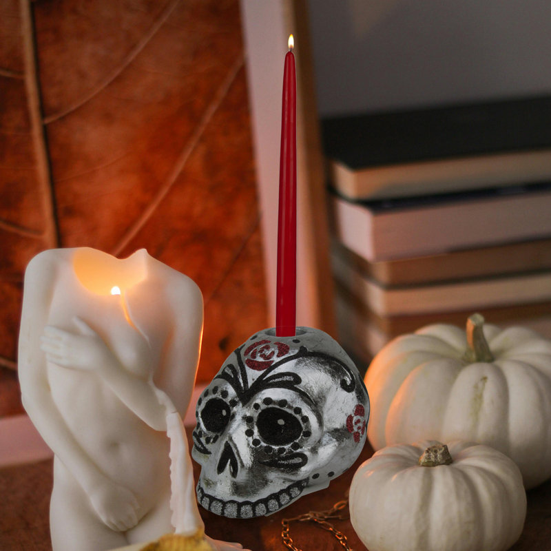 Porte-bougie d'Halloween 4,5 po