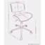 Chaise de bureau en bois cintré-1588930342