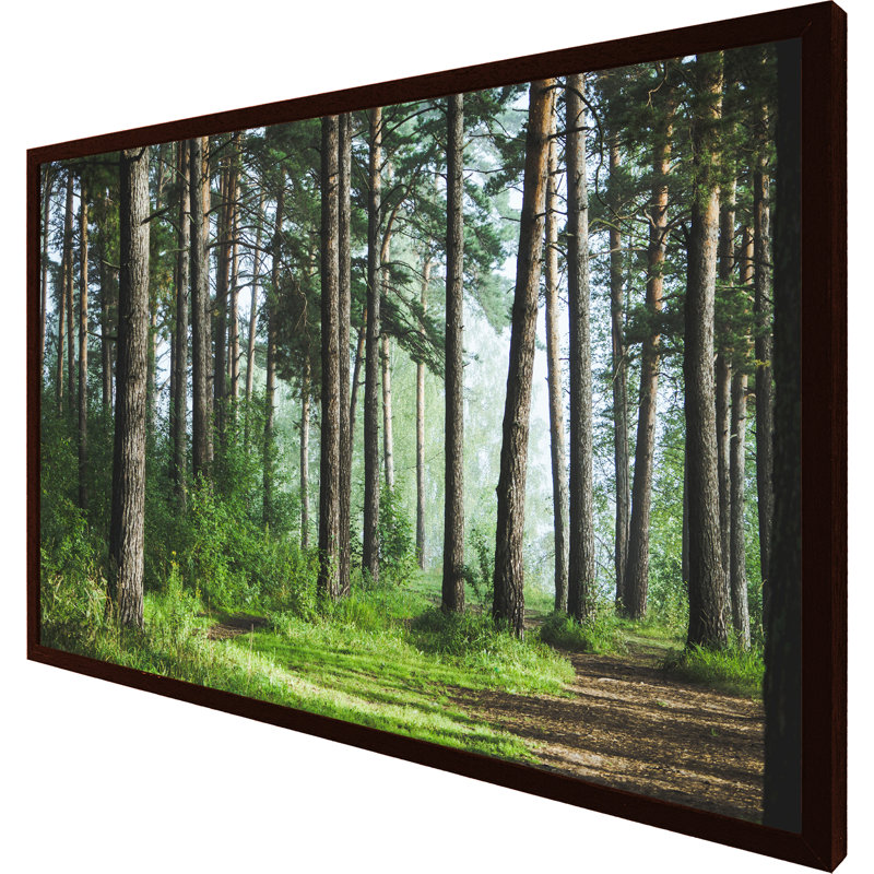 Dellroy Single Picture Frame Print, 76cm H x 114cm W x 4cm D, Brown Framed