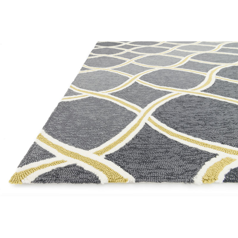 Rankin Geometric Indoor / Outdoor Rug, Rectangle 5' x 7'6"