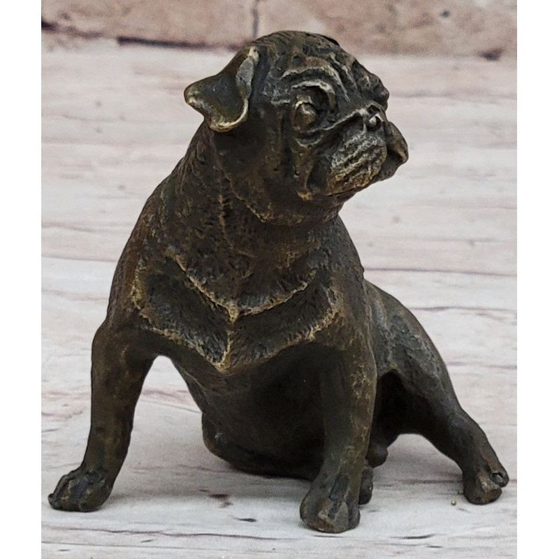 Figurine miniature de carlin