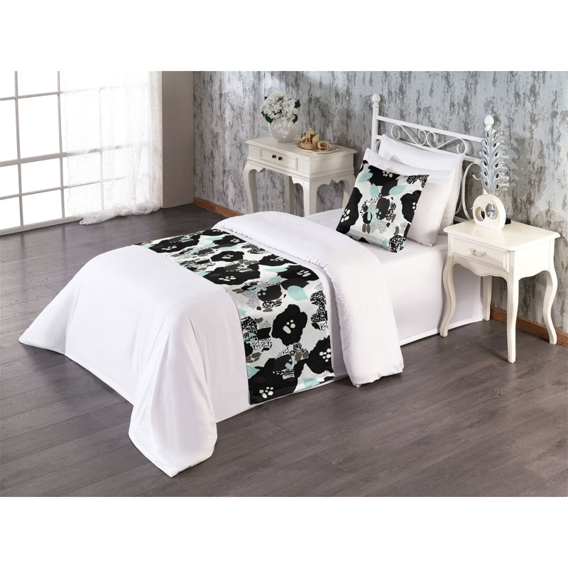 Ensemble de chemin de lit Ambesonne Fashion, Simple