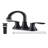 2-handle Bathroom Faucet with Drain Assembly-72387026