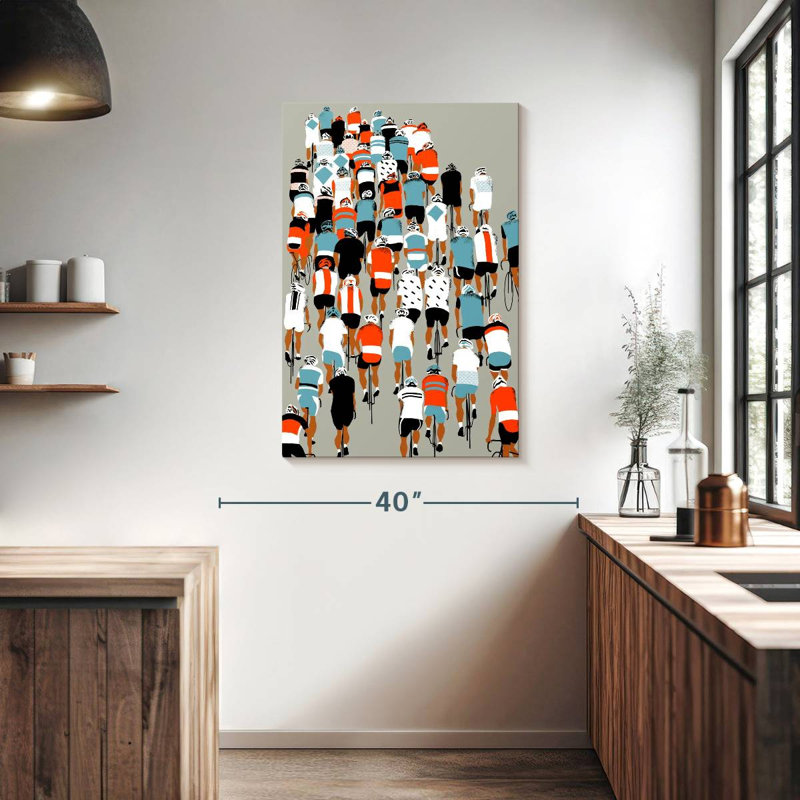 Sireci Peloton, 39" H x 26" W