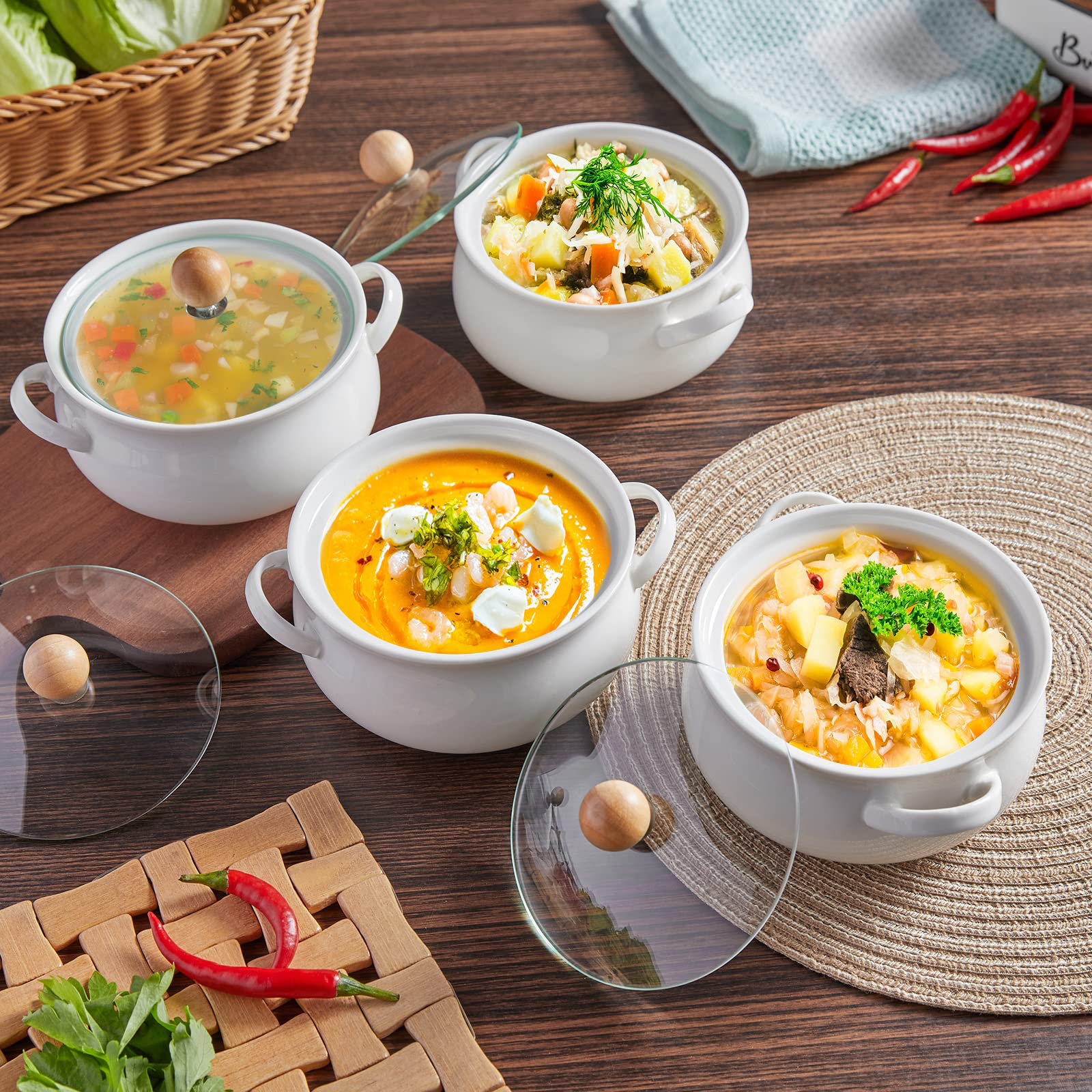 French Onion Soup Crocks
