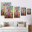 Bouquet de fleurs colorées - reproduction d'art sur toile-596698470-596698467