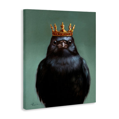 «King Crow», toile réalisée par Lucia Heffernan