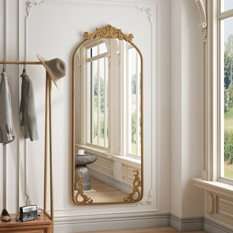 Miroir complet pour le corps Retro Home Decor, Bronze