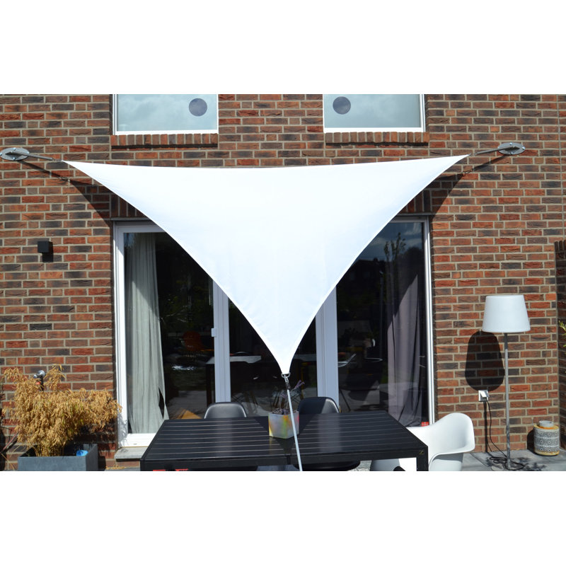 Nonatum 3.6m x 3.6m Triangle Shade Sail, Grey