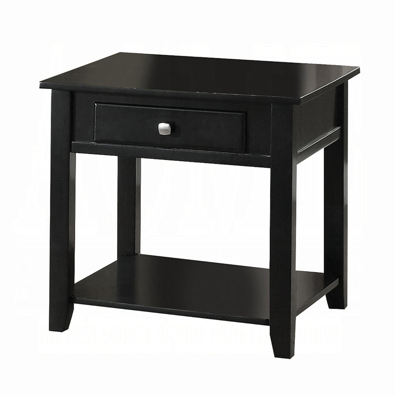 Table de bout avec tablette inférieure