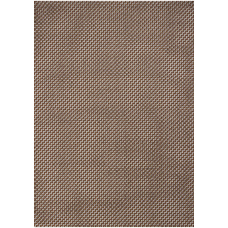 Performance Wool Chevron Indoor Rug, Rectangle 5' x 7'6"