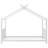 Metal House Platform Bed-1119487396