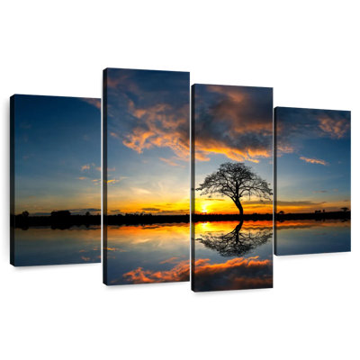 Coucher de soleil africain