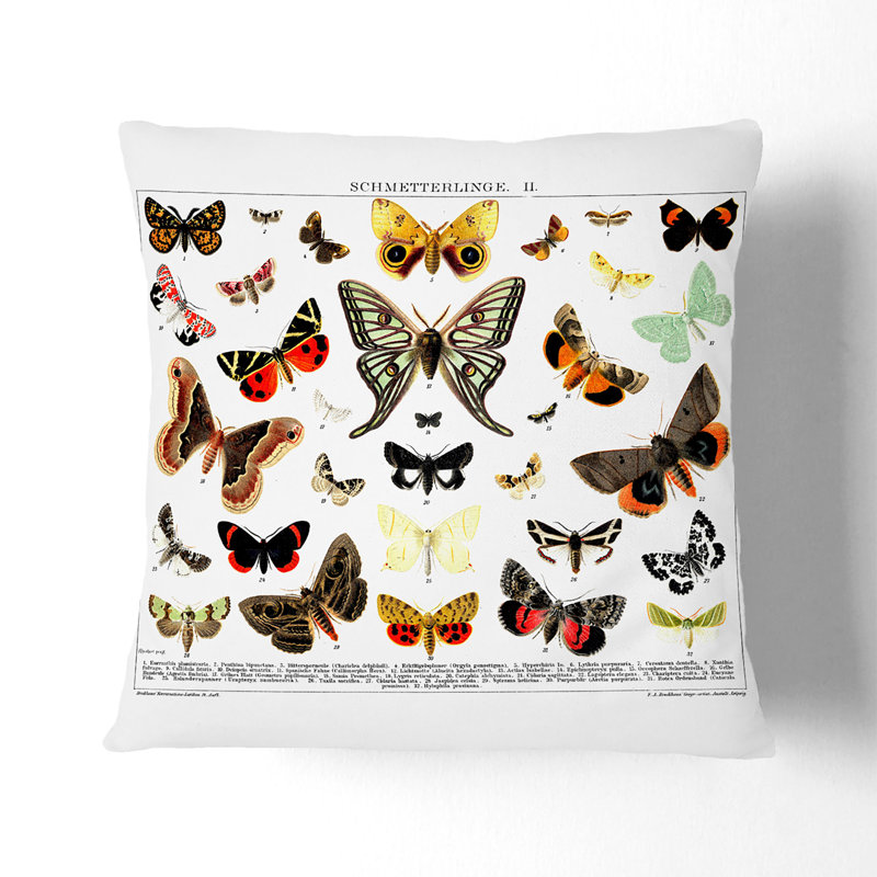 Square Cushion, 40cm H x 40cm W x 15cm D, White