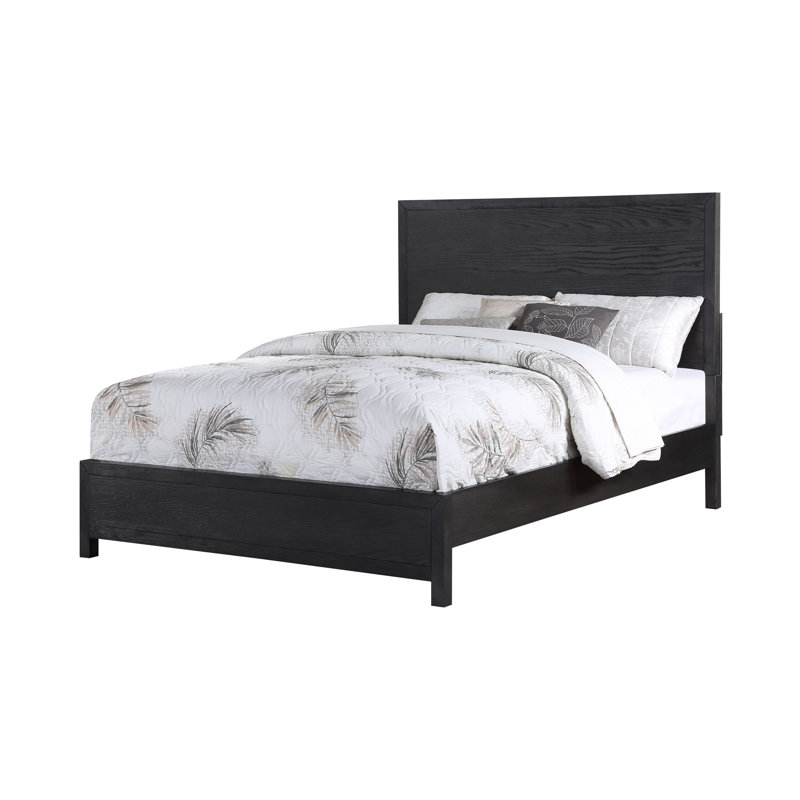 Solid Hardwood and Oak Veneer Bed