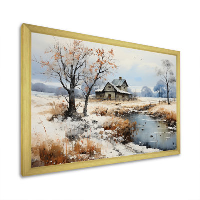 " Countryside Snowy Minimalism Winter VII "