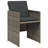  Patio Dining Set Set Of 8 Gray PE Rattan 8-Seater Foldable-971363861-971363863