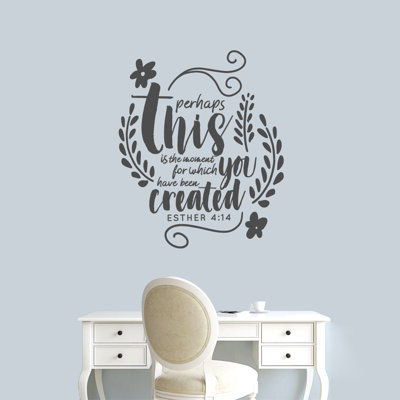 Text & Numbers Non-Wall Damaging Wall Decal