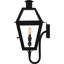 Mitcham Earth Black Outdoor Wall Lantern-1574914602-1574914603