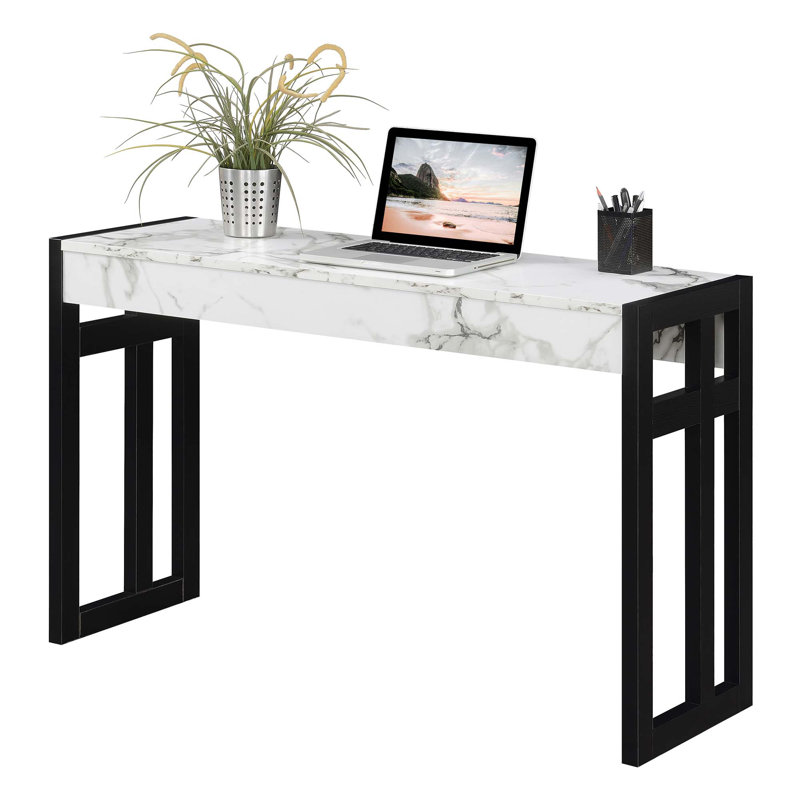 Console Corralitos, Faux marbre blanc