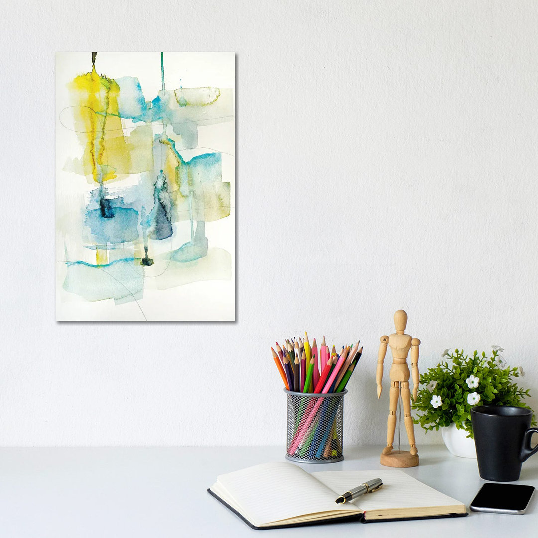 Crazy Days by Luisa Millicent - Wrapped Canvas Painting