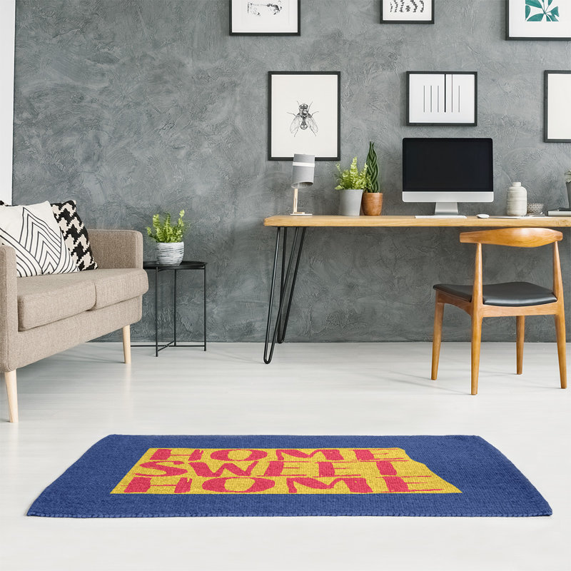 Chenille Indoor Rug, Rectangle 4' x 6'