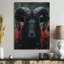 «Black Astrology Rams Radiance Aries» - impression d'art mural-257532463-17408746
