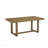 66" Rectangular Walnut Oak Sled Dining Table