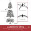 Grand arbre de Noël artificiel enneigé enneigé-1152889295