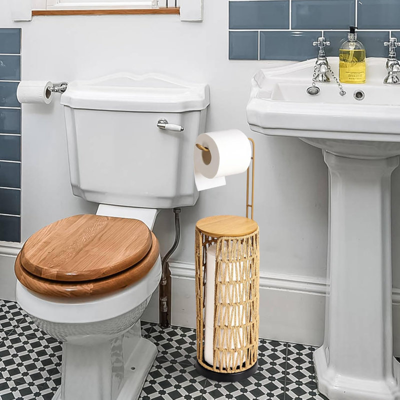 Free Standing Toilet Paper Holder
