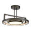 Tribeca - Luminaire suspendu semi-encastré / suspendu à DEL 20 po