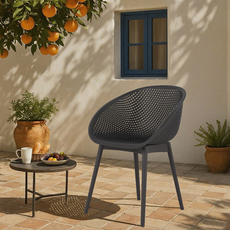 Ensemble de 2 chaises longues modernes, Gris chaleureux