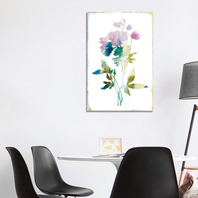 Summer Botanical II - Wrapped Canvas Painting