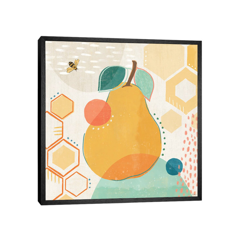 Fruit Frenzy II by Veronique Charron - Gallery-Wrapped Canvas Giclée on Canvas, 93.98 cm H x 93.98 cm W, Black Framed