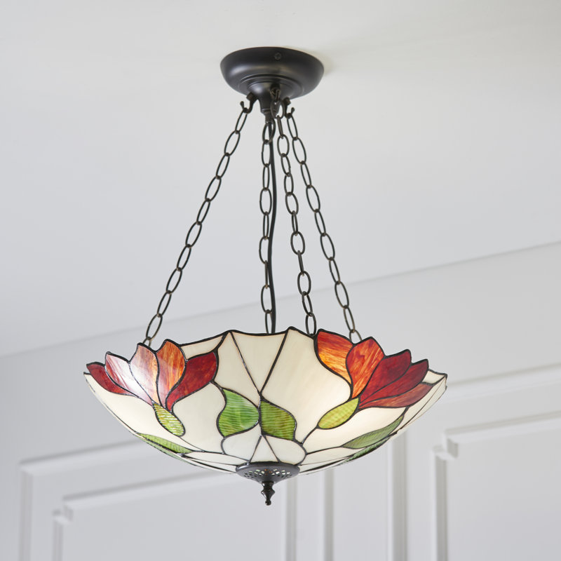 Bromley 3 - Light Bronze Bowl Pendant